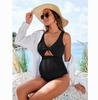 Pregnant Women One-Piece Smiwear Bathing Suit Solid Color Hollow-Out Beach Swimsuits European Bikini Premama Swimwears
