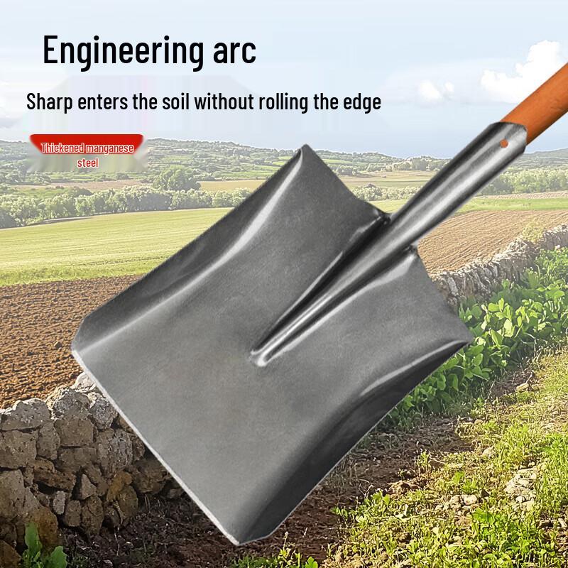 Square Head Shovel