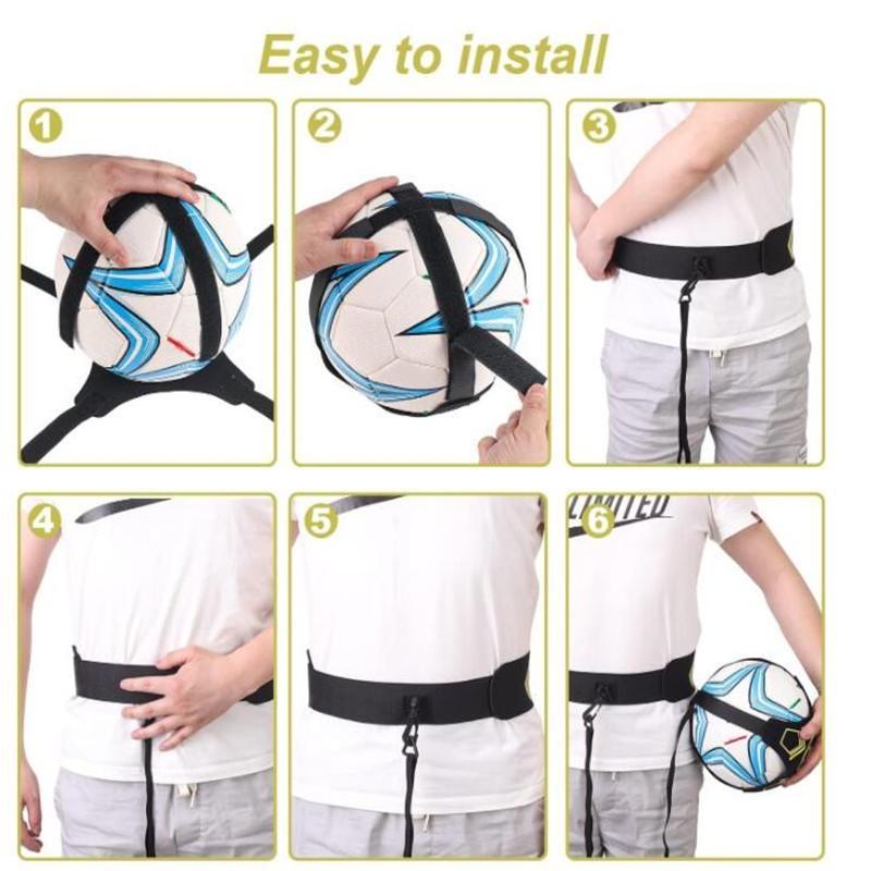 Football Kicking, Flexible Adjustment Belt, Children's Training Assistance, Adult Football Skills Practice, Football Training Equipment