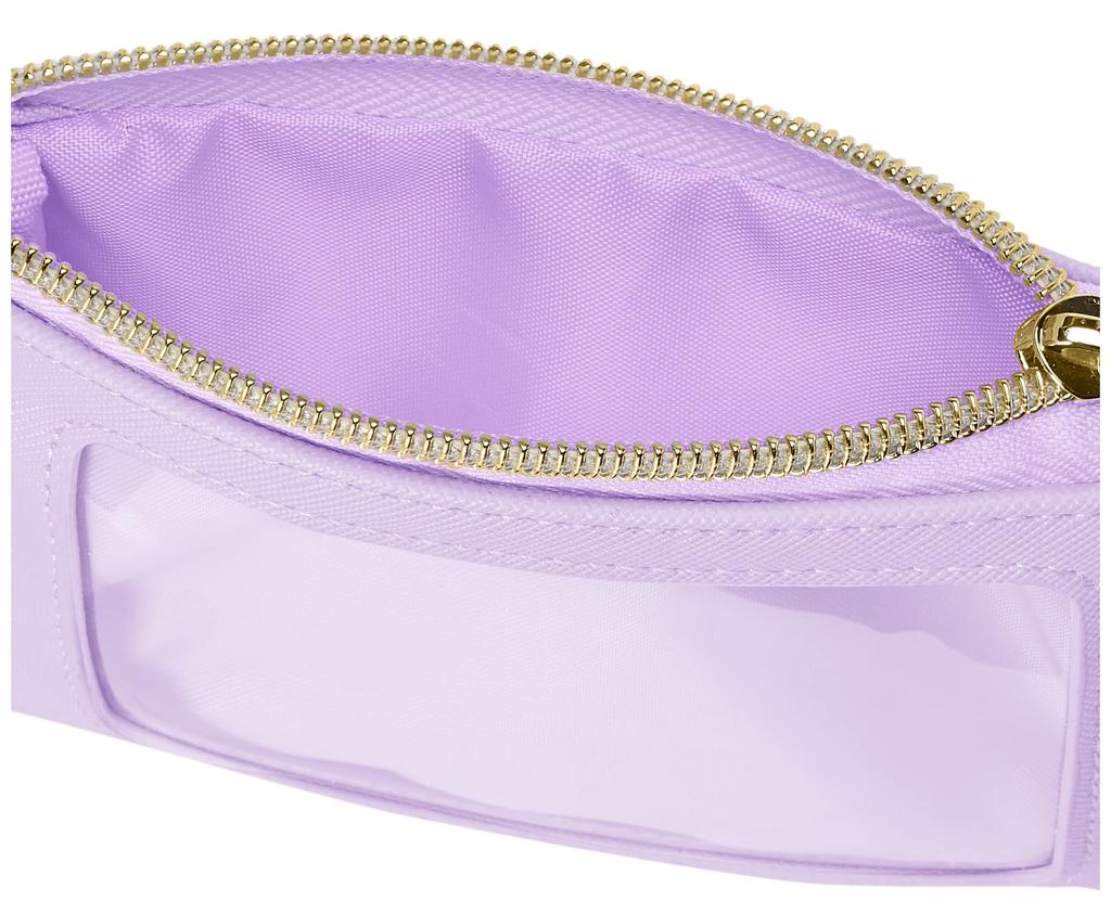 Pass pouch with clear window