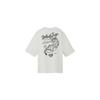 Onitsuka Tiger T Shirts Unisex White Crew Neck Moderate 2183B600-100