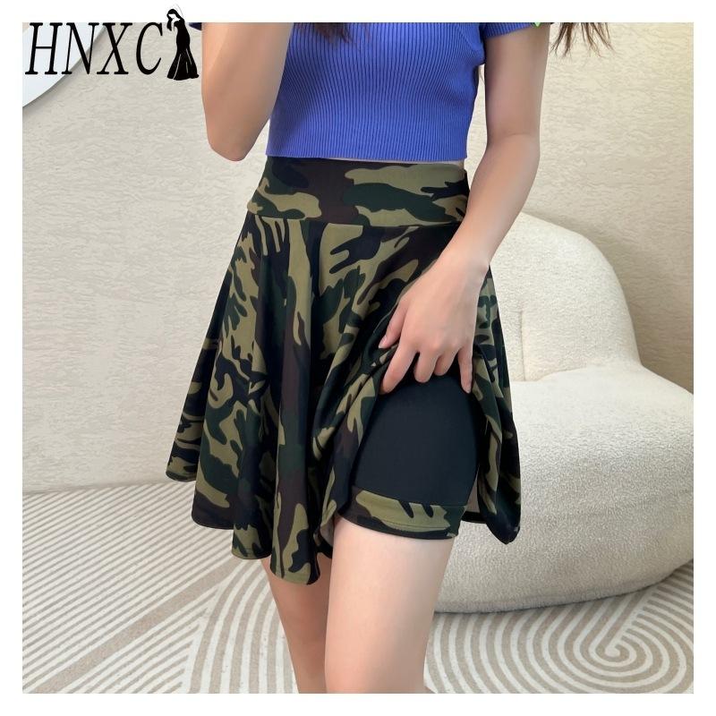 HNXC Dámská módní ležérní letní jarní sukně