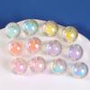 AB Color Two-Tone Transparent Round Beads for DIY Jewelry Making