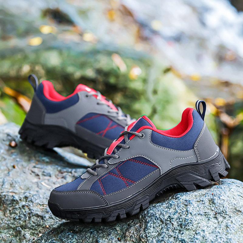 

New hiking shoes men s large size 47 breathable non-slip outdoor cycling shoes travel camping off-road hiking shoes 47