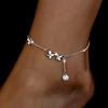 Elegant Silver Plating Butterfly Anklet With Sparkling Zirconia - Hypoallergenic & Durable Foot Jewelry for All Occasions