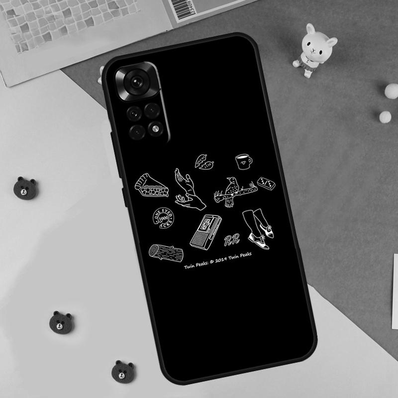 Twin Peaks Meanwhile Case For Xiaomi Redmi Note 14 13 12 9 10 11 Pro 10S 11S 12S Cover For Redmi 13C 10C 12C 14C