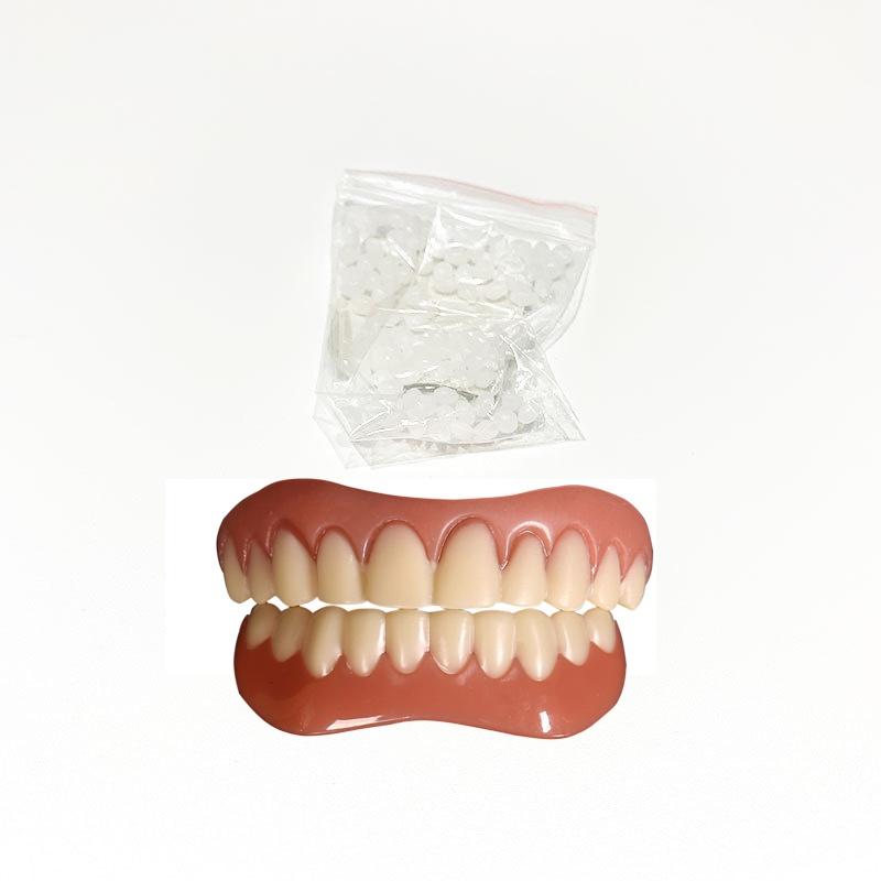 Veneers Silica Gel False Teeth Instant Smile Cosmetic Tooth Set Dentures