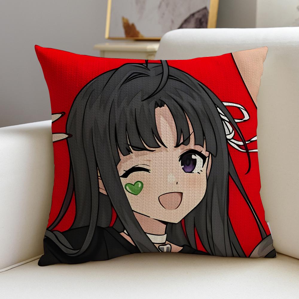 GGIRLS BAND CRYS Cushion Cover Pcs Soft Decorative Square Cushion Covers x x Pillowcases for Sofa Couch Home Bedroom