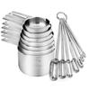 MDNG Stainless Steel 14-Piece Measuring Set