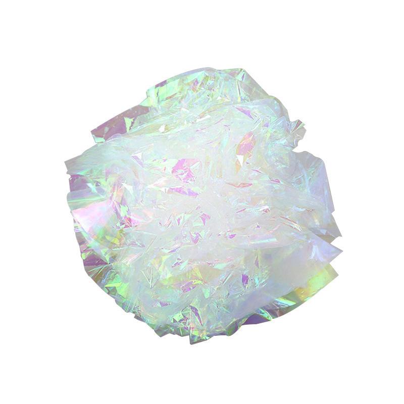 

Glitter Dye Free Cat Crinkle Balls Sound Tin Paper Toy for Cat Shiny Balls Chew and Chase for Indoor Cats to Keep Fit Active