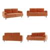 Miniature Dollhouses Sofa Couch 1/10 Scale Handcrafted Furniture For Living Room Bedroom