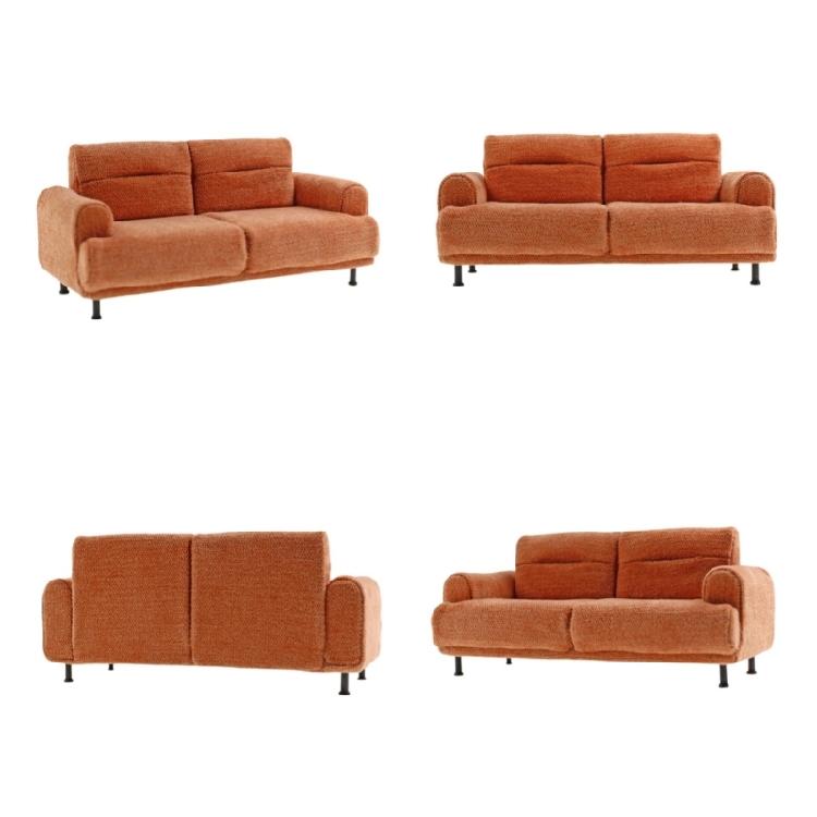 Miniature Dollhouses Sofa Couch 1/10 Scale Handcrafted Furniture For Living Room Bedroom
