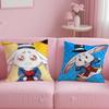 Action Anime ShangriLa Frontier Kissenbezug Weich Leicht zu Waschen Kissenhülle Vielseitig für Sofa Bett Reise und Büro