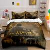 Person, Landscape, and Text. Bedding Sets Duvet Cover Sets Duvet Covers Pillowcases(1*Duvet Cover 2*Pillowcases Without Duvet Insert)