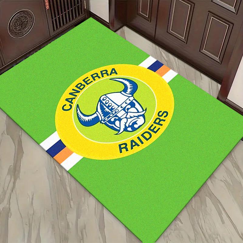 Canberra Raiders Carpet Rug for Living Room Bedroom Home Sofa Decoration,Kids play Non-slip Floor Mat