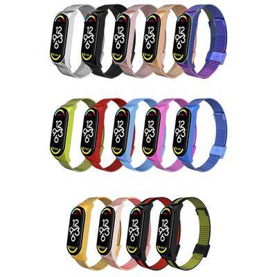 Mi Band 7 6 5 4 3 Armband Metall für Xiaomi Mi Band 6 5 4 3 Armband Schraubenlos Xiaomi Mi Band 4 Armband Correa Xiomi MiBand Handgelenk
