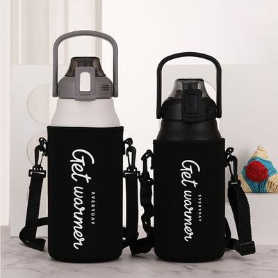 Outdoor Sport Insulat Bag With Strap Portable Water Bottle Cover Cup Sleeve Vacuum Cup Sleeve Water Bottle Case