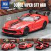 1/32 דודג' וייפר SRT ACR דגם מכונית צעצוע JKM Diecast מתכת מיניאטורה מירוץ דגם צליל ותאורה אוסף מתנה לילדים