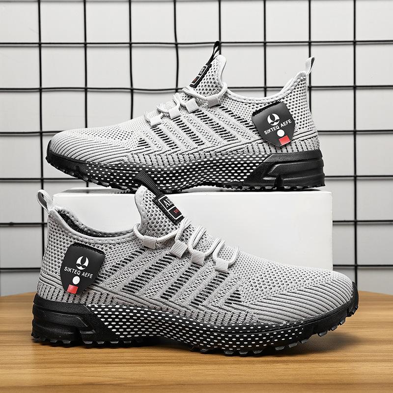 2025 new casual shoes men's fashion trend shoes men's lace-up running shoes outdoor sports shoes men