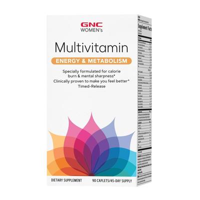 Womens Multivitamin Energy & Metabolism, 90 Caplets