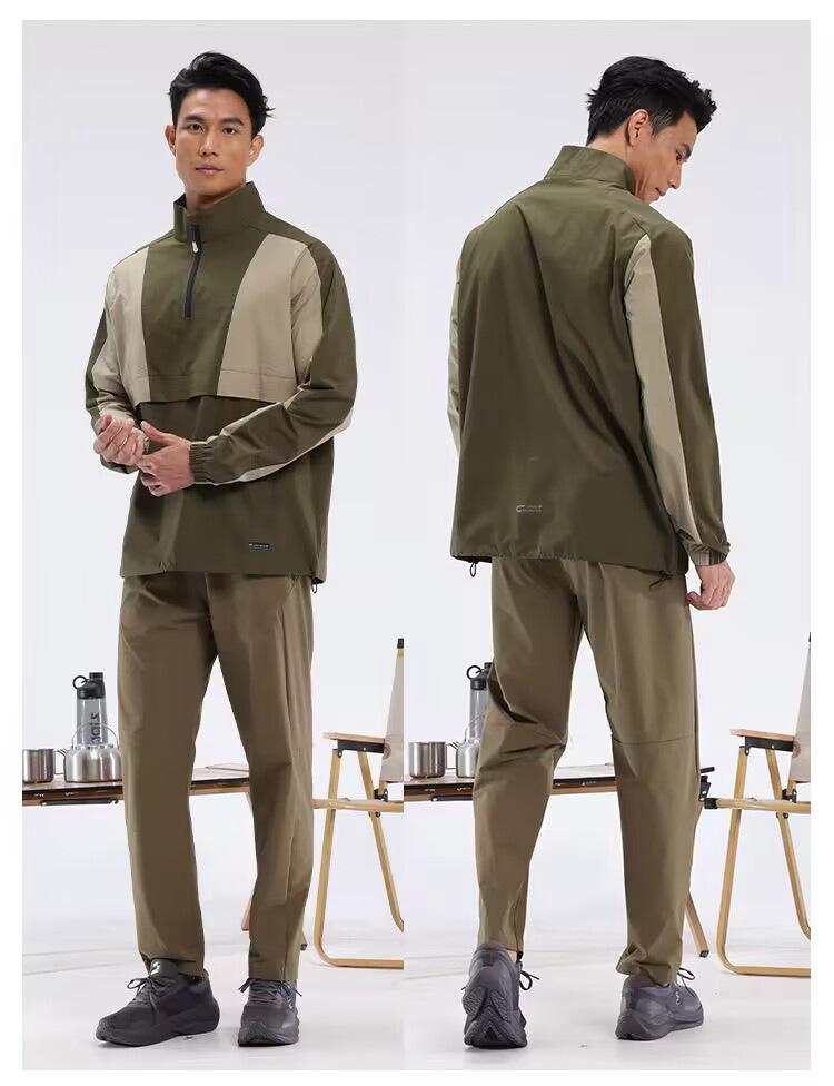 

Мужская ветрозащитная водоотталкивающая антистатическая спортивная куртка с отражающим дизайном для защиты в ночное время осенью-зимой XXXL