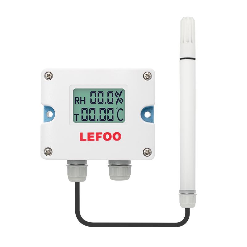 Lifu Wall-Mounted Temperature & Humidity Sensor with Display and RS485 Thermometer