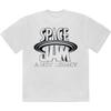 Men's Space Jam B&w Logo T-shirt Medium White