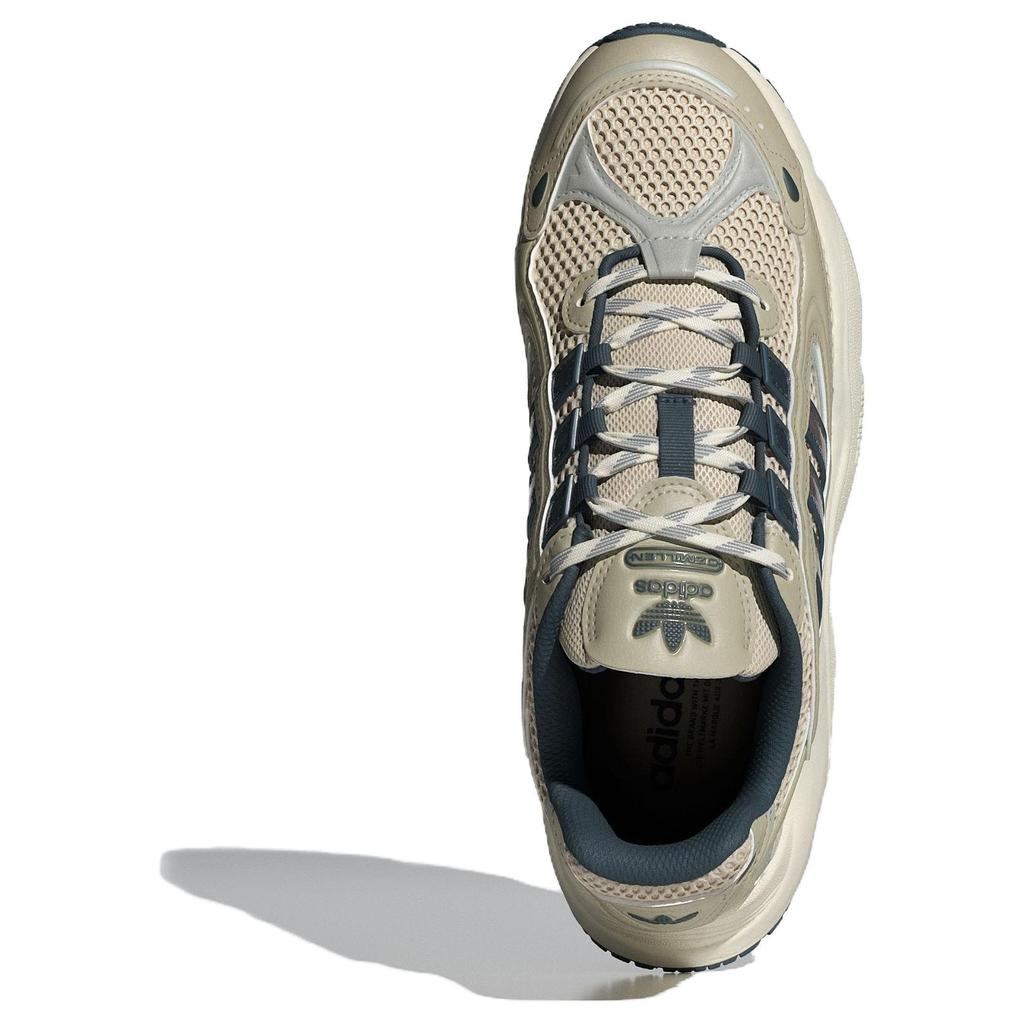 Adidas Originals Ozmillen Comfortable Fashion Versatile Fabric Durable Low-Top Running Shoes Unisex Sneaker Gray Blue Brown IF1817
