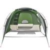 Tunnel Tent for 4 Persons Green Waterproof