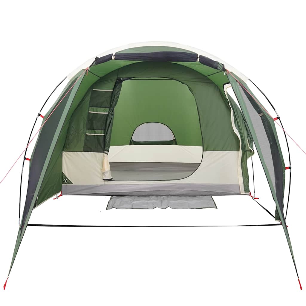 Tunnel Tent for 4 Persons Green Waterproof