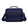 Solid Color Waterproof Shoulder Bag Men's Messenger Bag Large Capacity Crossbody Bag