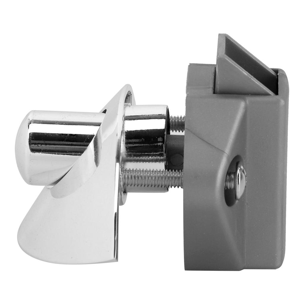 Drawer Button Lock Cabinet Door Push Locking for Marine Boad RV 12‑25mm Wooden Cabinet Door