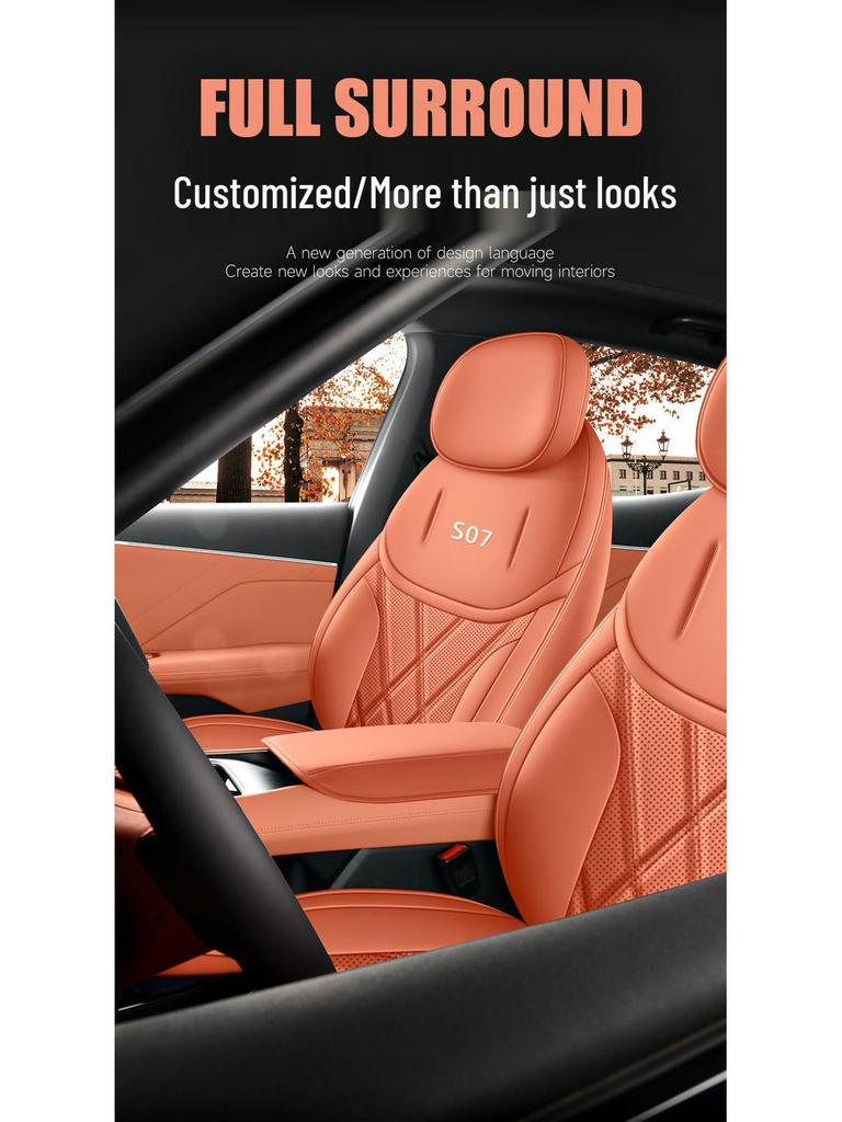All-Season Leather Seat Covers for Changan Deepal S07 2025 Model