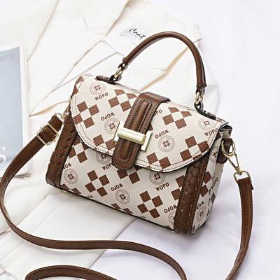 Bag Women's Messenger Bag 2025 New Versatile Popular Shoulder Handbag Retro Fashion Small Square Bag Women's Bag