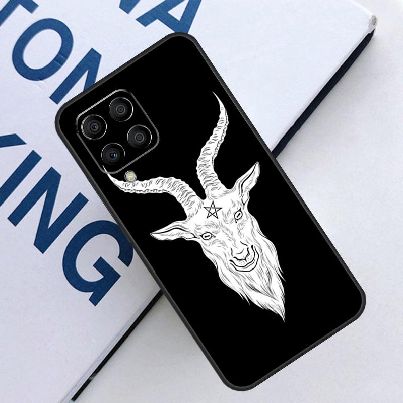 Gethuvud Satan För Samsung Galaxy M14 M34 M54 M31 M13 M33 M12 M32 M52 M11 M21 M35 M53 M55 M15 M06 M16 Fodral