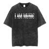 Rapper Playboi Carti I Am Music Album Logo Retro Washed T Shirt Opium Men Fashion Hip Hop Short Sleeve Tshirts Oversized Tshirt