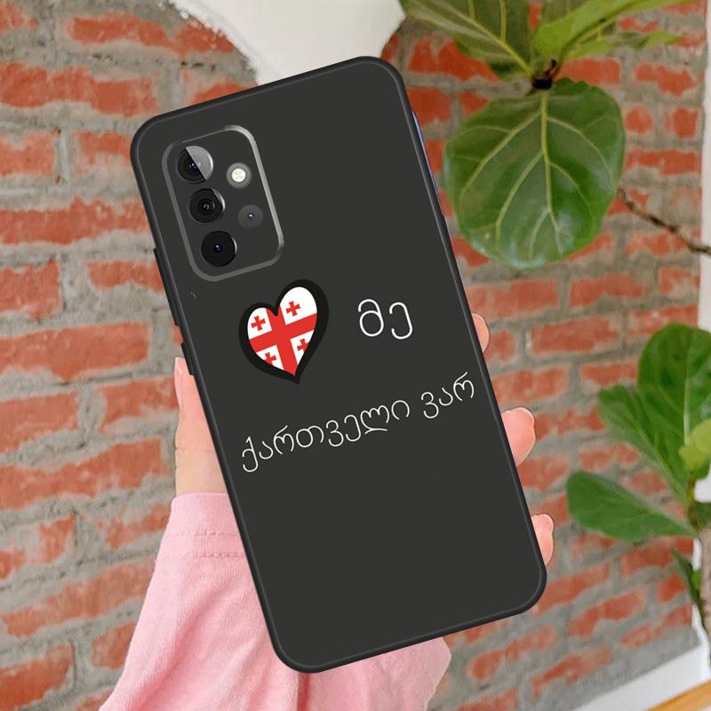

Georgia Flag Cover For Samsung Galaxy A55 A35 A25 A15 A52 A32 A12 A14 A34 A54 A51 A71 A13 A33 A53 Case Samsung A70