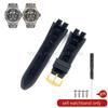 19x28mm Black Blue Red for Roger Dubuis EXCALIBUR Genuine Leather Watch Strap Special Interface Supple Moisture Wicking Design