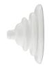Car Boat Rubber Cable Grommet Gland -Cone Steering Control Witches Hat 105mm Dia Wire Harness Steering Throttle Shift Cable Boot