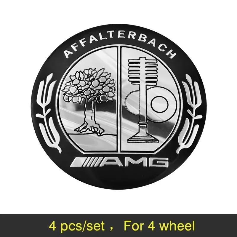 

Автомобільна наклейка Для Mercedes Benz 56 мм 4 шт. Центральні ковпачки колісних дисків Автомобільні металеві наклейки Аксесуари для Mercedes Benz AMG E S C A B Cl