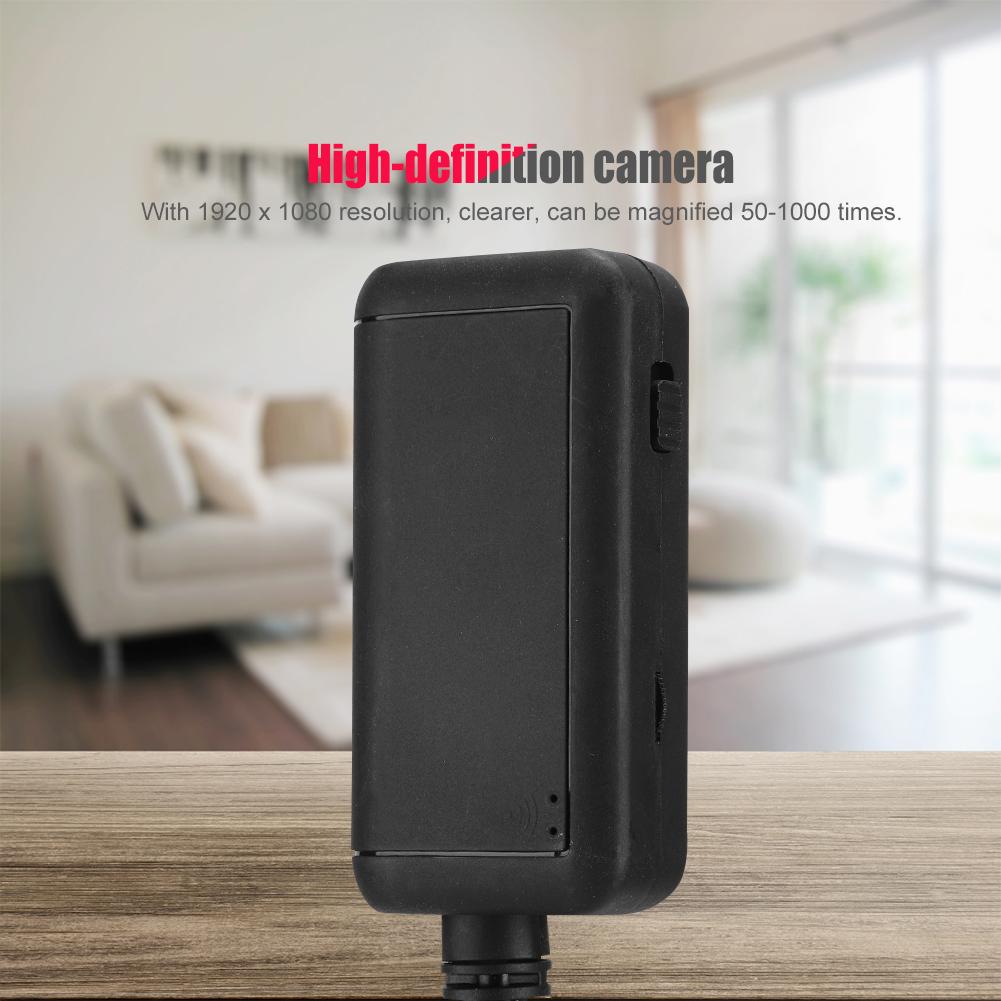 Cameră HD de 5,5 mm, 5 MP, 1920 x 1080, IPX67, Endoscop Wifi, rezistent la apă, 10 m, cu 6 lumini LED reglabile