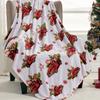Winter Snow Truck Christmas Blanket Blanket Decoration Soft Comfortable Flannel Blanket Sofa Bed Decoration Blanket