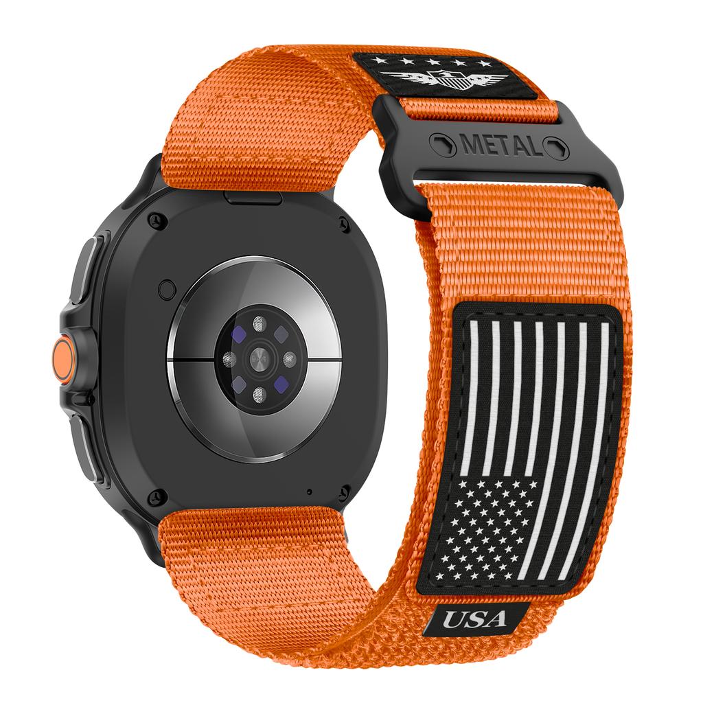 Rugged Nylon Straps For Samsung Galaxy Watch 8/8 classic40mm 44mm 46mm Sport belt correa pulseira Bracelet Galaxy Watch 8 Band
