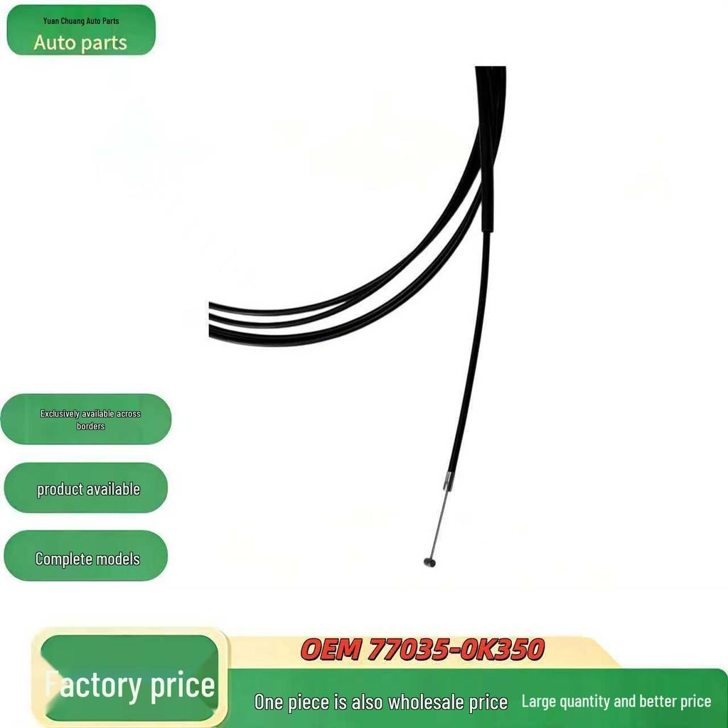 Hilux REVO 77034-0K350 Fuel Tank Cap Pull Cable