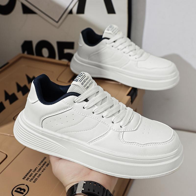 Men's shoes summer breathable 2025 new men's Korean version versatile little white shoes men's casual board shoes spring trendy shoes