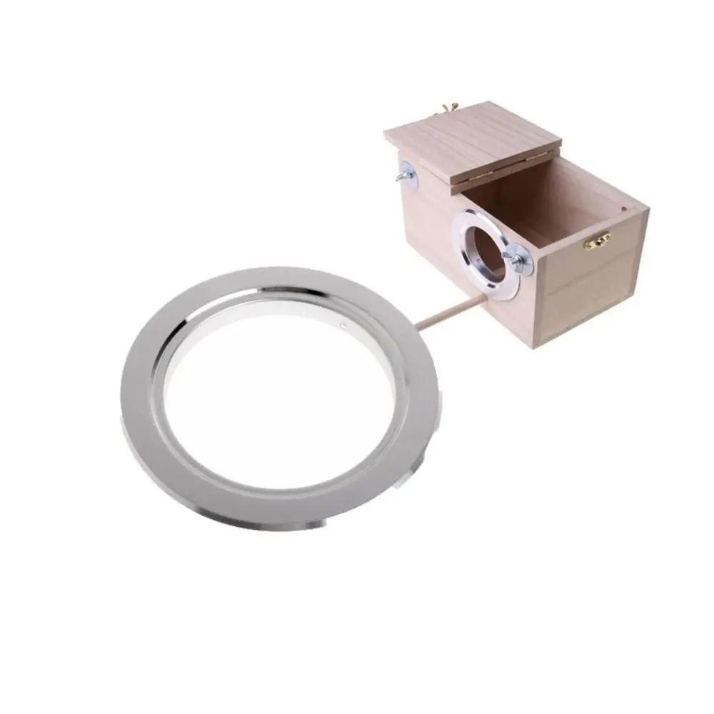 Loop Aluminum Bird's Nest Door Breeding Round Anti-bite House Hole Anti-gnawing Entrance Pet Case Nest Ring Parrot