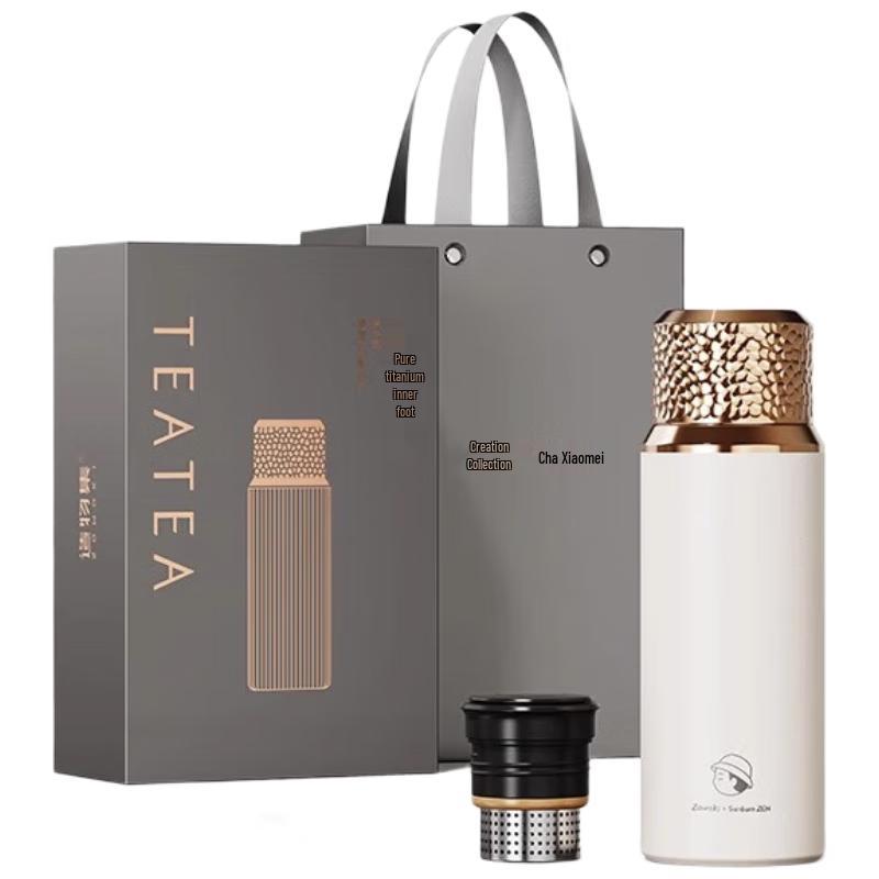 Zaowujie Pure Titanium Insulated Water Bottle