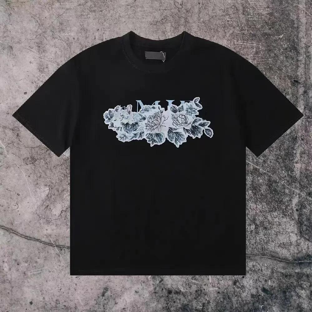 High Quality 100% Cotton T-shirt Summer Oversized Round Neck Men Short Sleeve Brand Pattern Printed Women Tee Sports Fitness Top