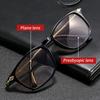 3PCS Vintage Bifocal Reading Glasses Unisex Look Far Near Dual-use Frame Glasses UV Protective Far-sight Glasses+1.0 To+4.0