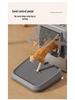 Odor-Proof Stainless Steel Enclosed Cat Litter Box with Anti-Splash Top Entry